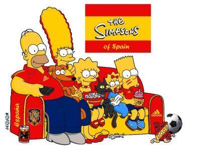 Formula  on Los Simpson Con La Roja   Fotos Formulatv