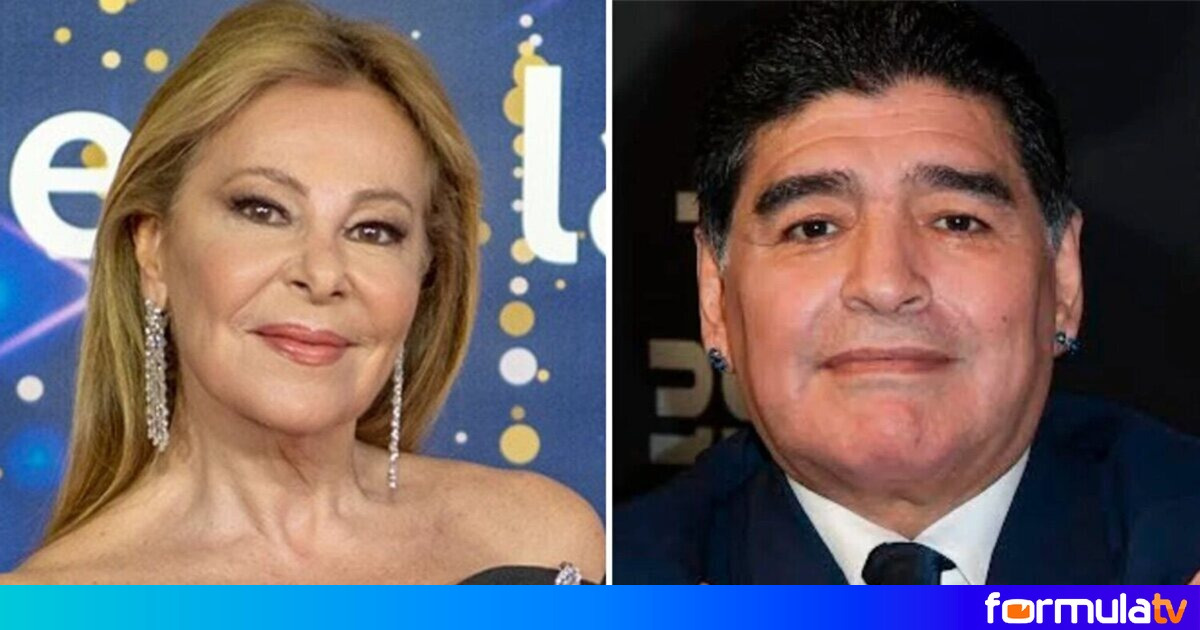 Ana Obregón cuenta toda la verdad sobre su relación con Maradona que