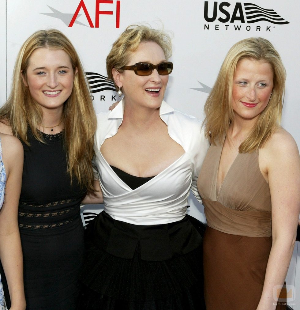 Meryl Streep Con Sus Hijas Grace Y Mamie Gummer Fotos Formulatv