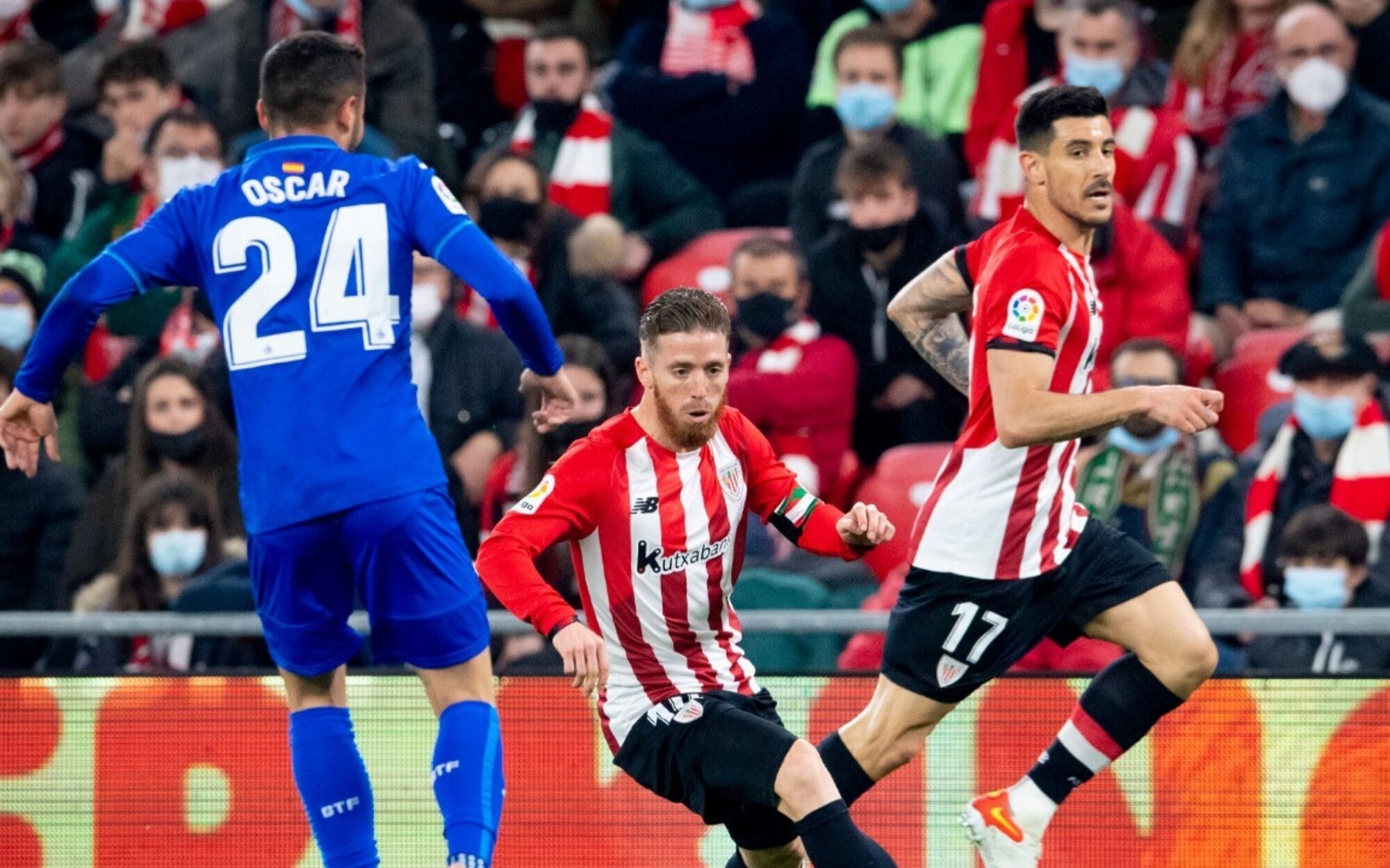 El Ath. Bilbao-Getafe en Gol es lo más visto, adelantando al cine western de Trece