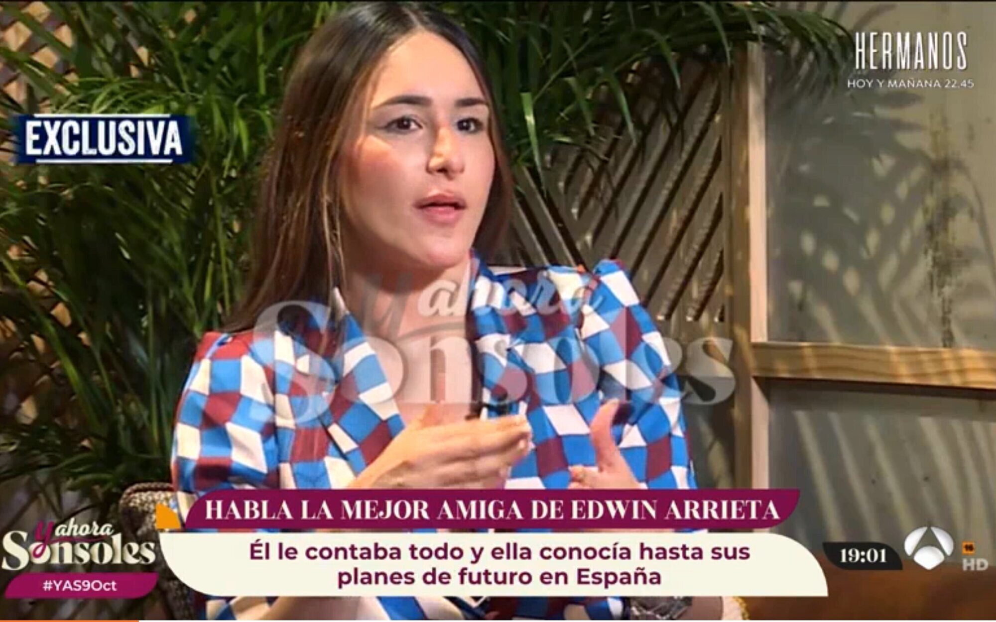 La conversación que tuvieron Daniel Sancho y la mejor amiga de Edwin Arrieta horas después del crimen