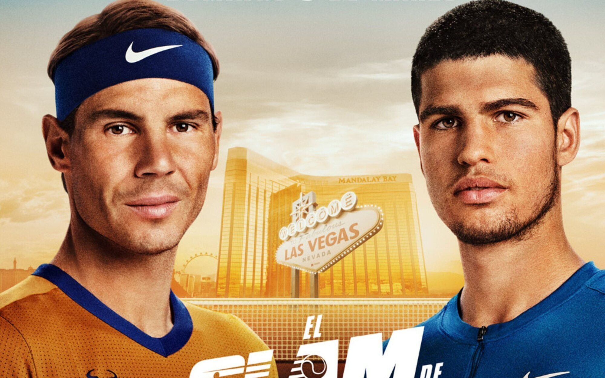 Netflix retransmitirá un partido en directo entre Rafael Nadal y Carlos Alcaraz