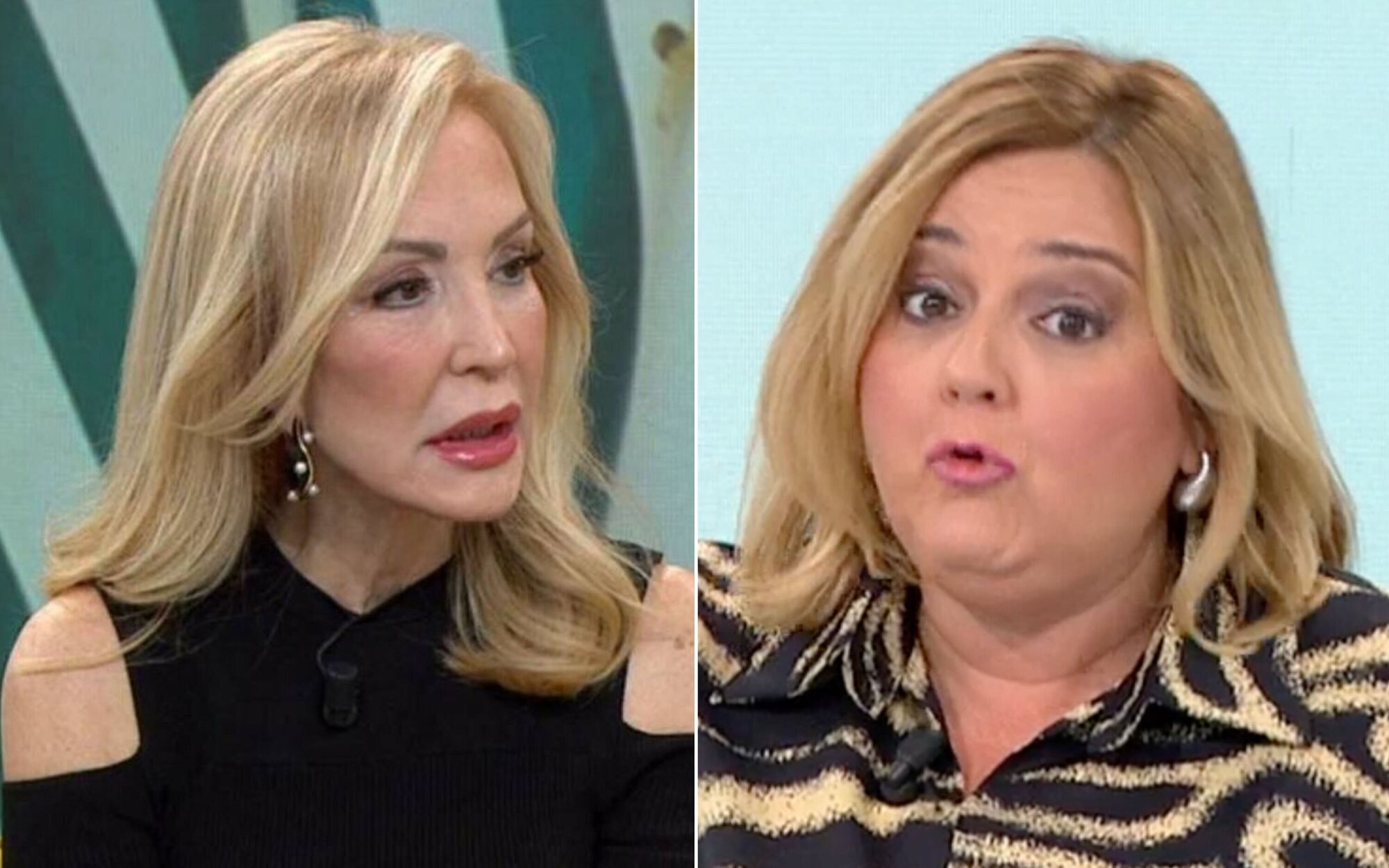 Carmen Lomana, "indignada" con 'Espejo Público' por enfrentarla a Pilar Vidal: "Me habéis amargado"