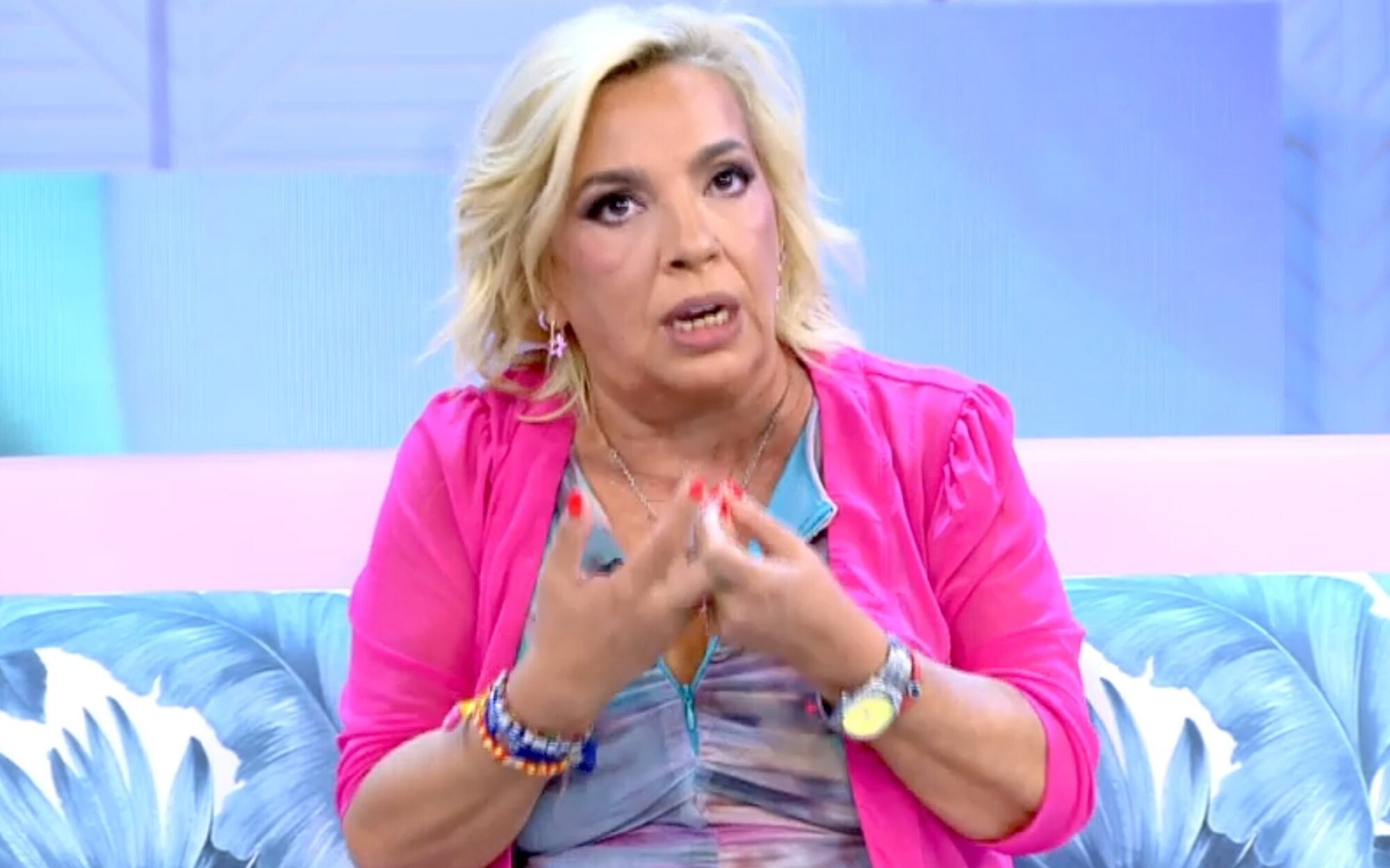 Carmen Borrego frena una pregunta personal en 'Vamos a ver': "¿Esto qué es, una exclusiva, una entrevista?"