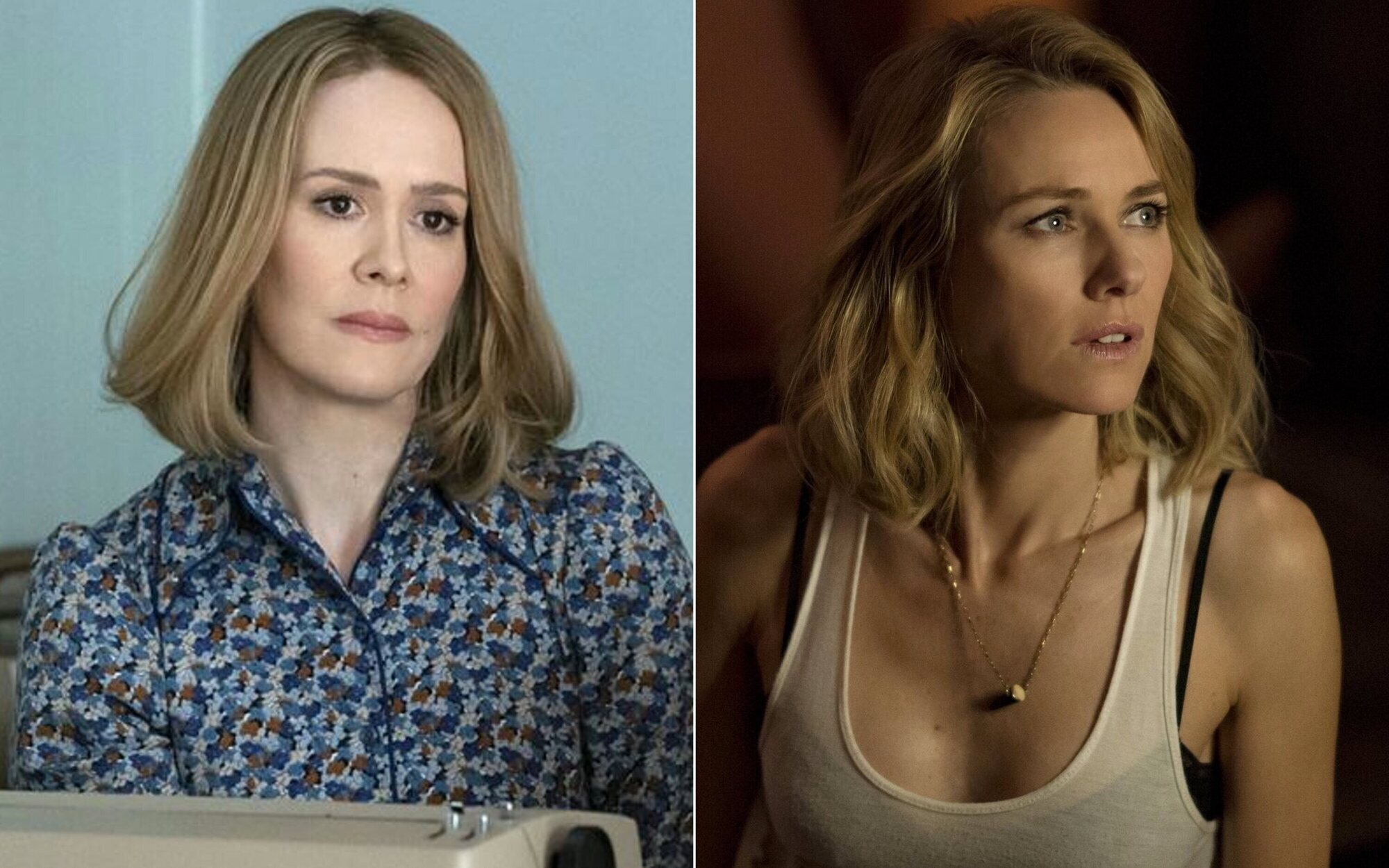 Sarah Paulson y Naomi Watts fichan por la serie legal de Ryan Murphy que protagoniza Kim Kardashian