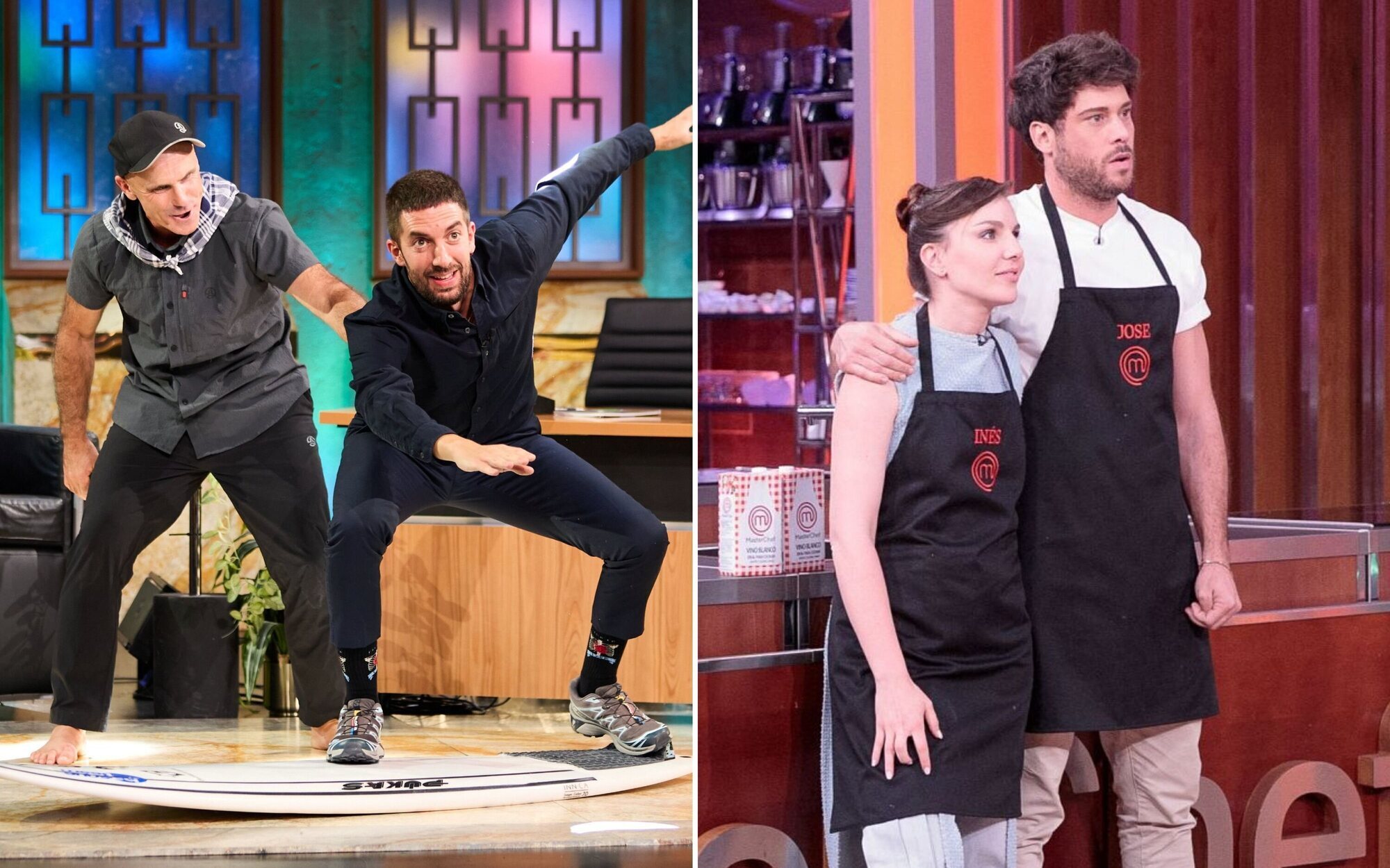 'La revuelta' (17,1%) desafía a 'El hormiguero' (23%) en su estreno y crea una gran dupla con 'MasterChef' (16%)