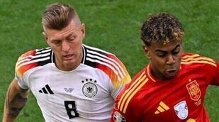 Aluvión de críticas a TVE por el polémico rótulo tras el España-Alemania de la Eurocopa