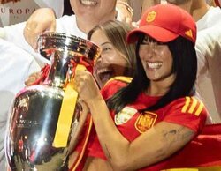 Así fue la celebración del triunfo de España en la Eurocopa, con Aitana, Almácor y la 'Potra salvaje'