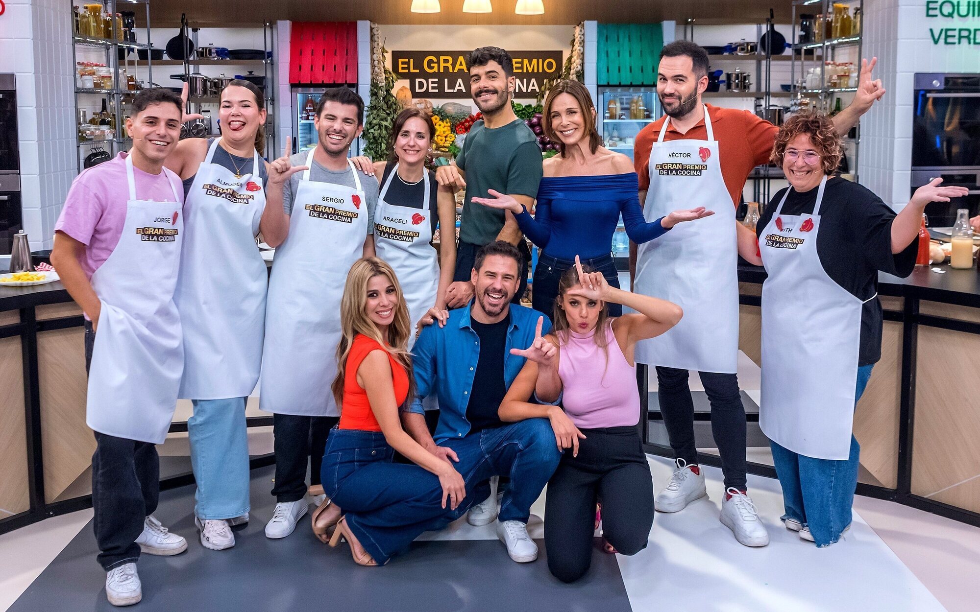 El día que FormulaTV concursó en 'El gran premio de la cocina' de La 1 con este menú: tortilla y albóndigas