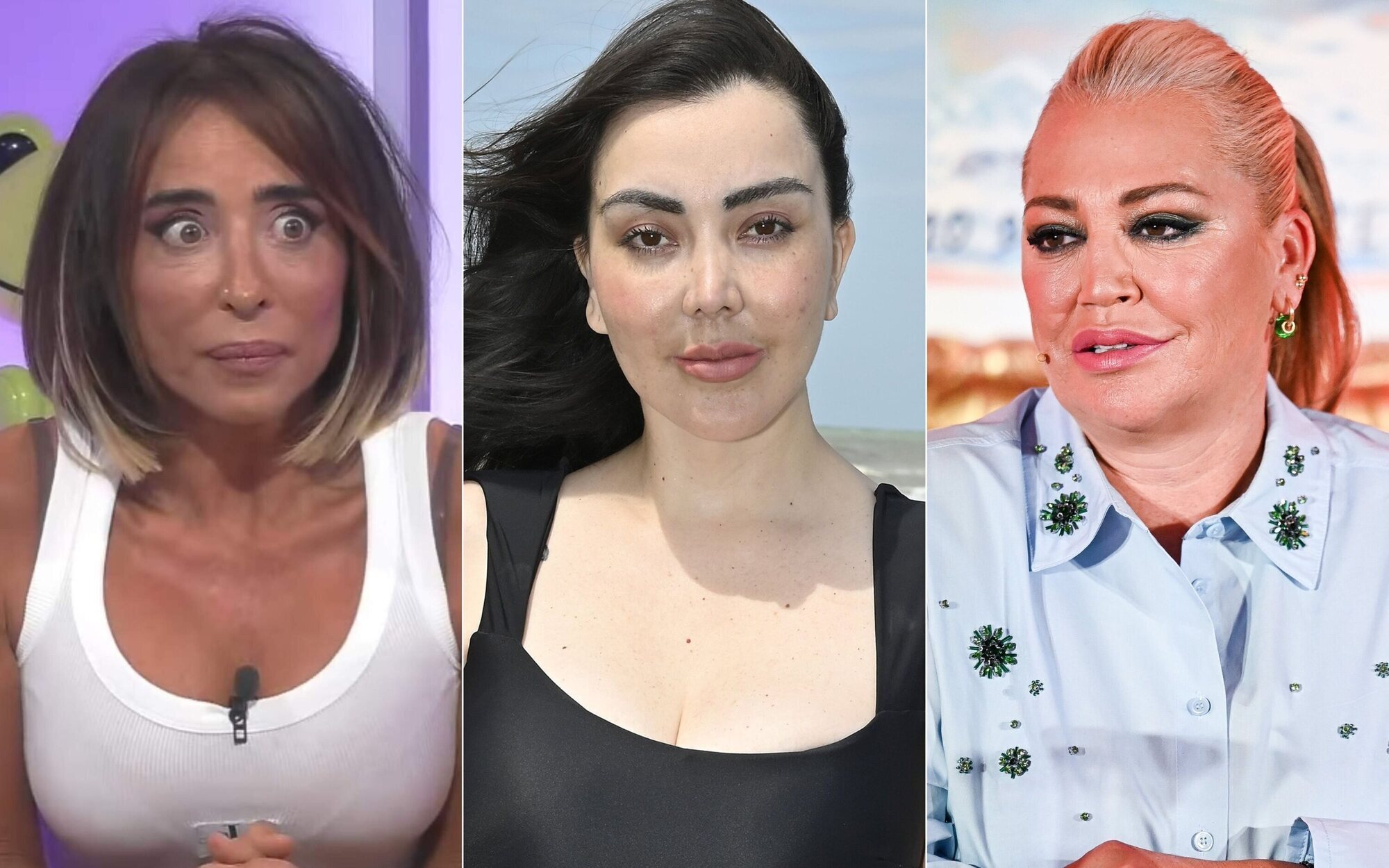 Patricia Donoso tacha a Belén Esteban y María Patiño de "mamarrachas energúmenas" tras verlas en 'La revuelta'