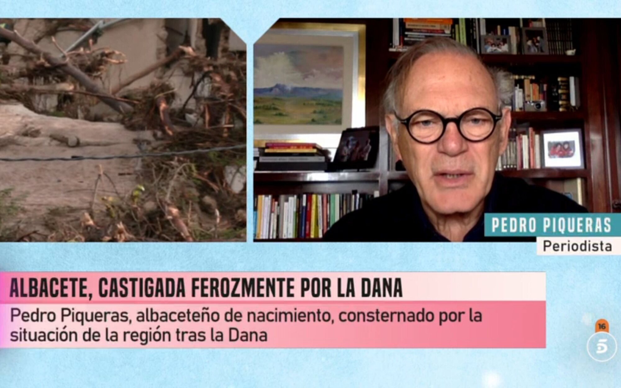 Pedro Piqueras reaparece en 'Fiesta' para lanzar un mensaje sobre la DANA: "Estoy sobrecogido"