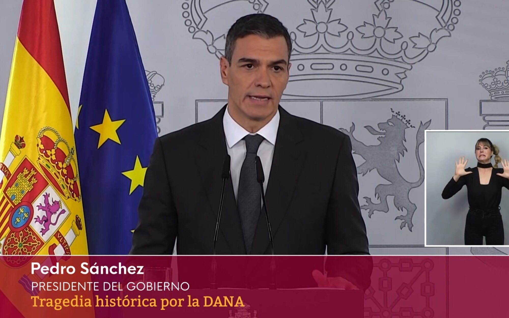 La declaración institucional de Pedro Sánchez registra un 6,9% en el Canal 24h de RTVE