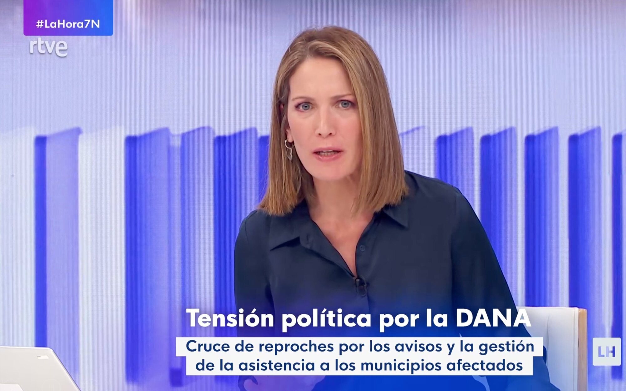 Silvia Intxaurrondo interrumpe a un periodista en directo para condenar la desinformación sobre la DANA