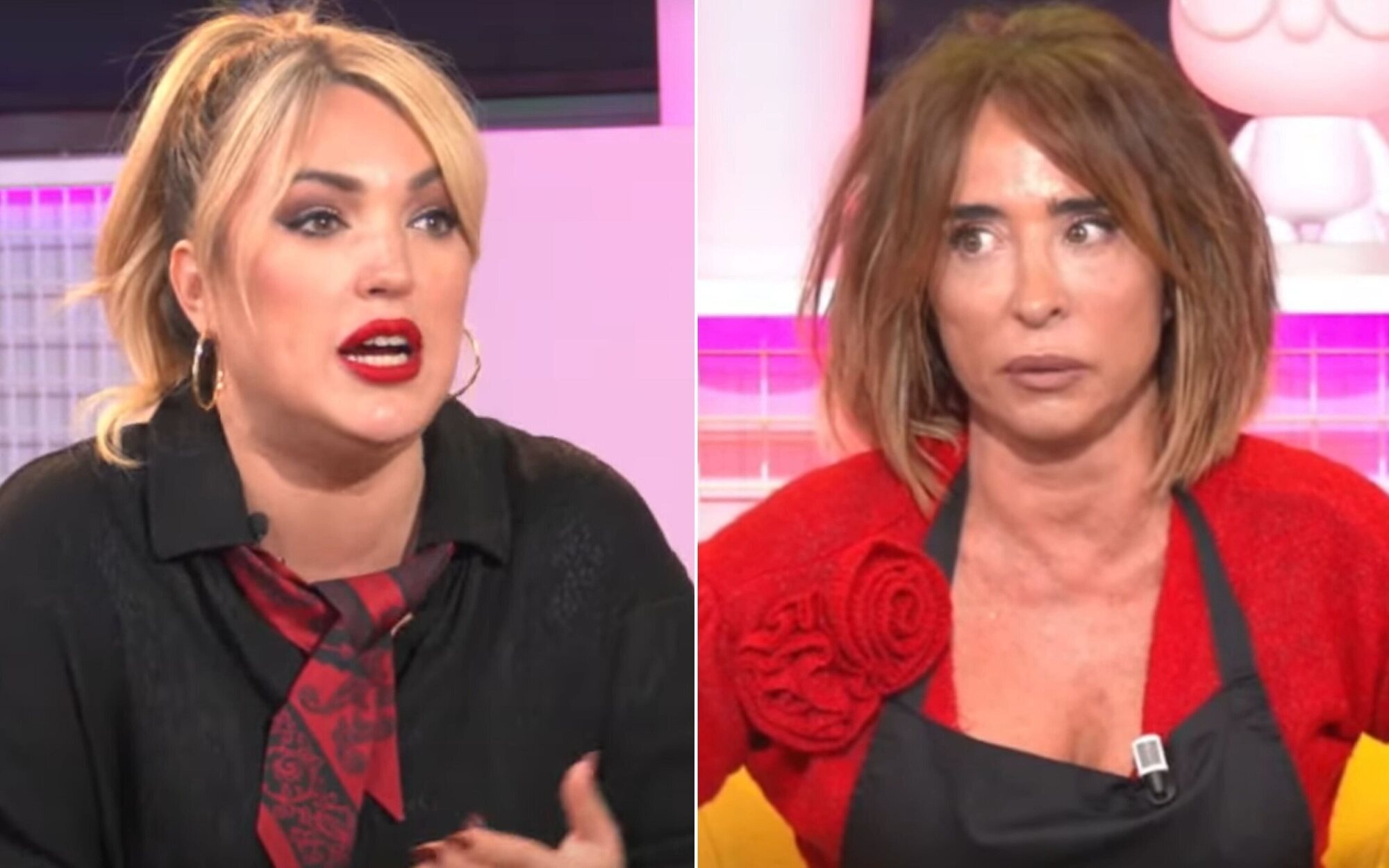 Marta Riesco estalla contra María Patiño tras la polémica machista de Víctor Sandoval en 'Ni que fuéramos'