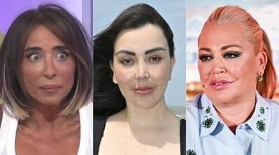 Patricia Donoso insulta a Belén Esteban y María Patiño al encontrárselas en 'La revuelta'