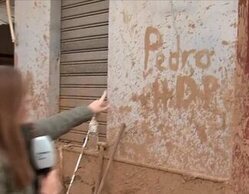 La reportera de 'Vamos a ver' se disculpa por su confusión con la pintada de "Pedro HDP": "Somos personas"