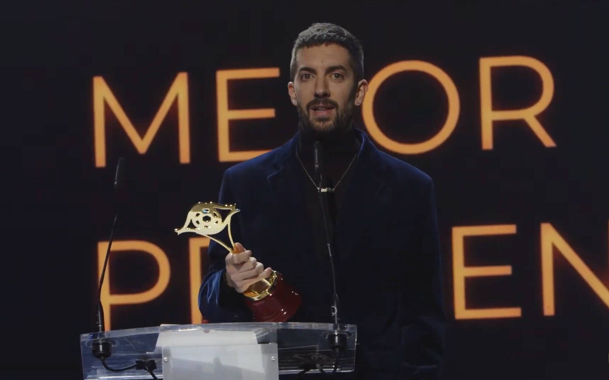 David Broncano, agradecido con 'El hormiguero' al recoger su Premio Iris: "Un rival duro te hace jugar mejor"