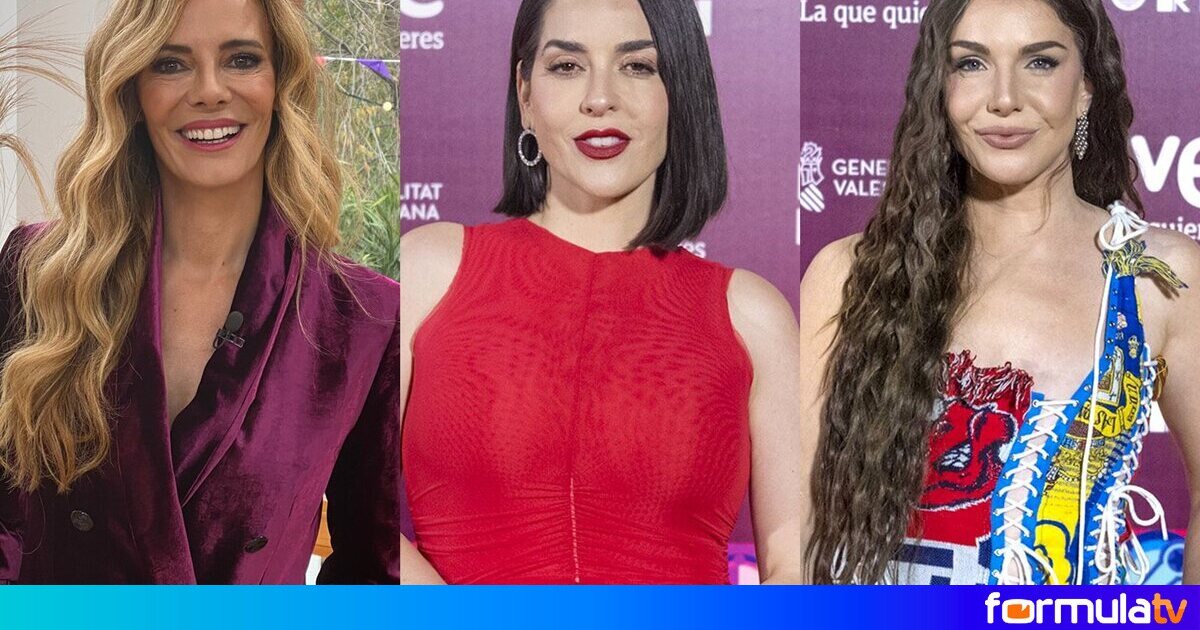 Paula Vázquez, Ruth Lorenzo e Inés Hernand, presentadoras del Benidorm Fest 2025