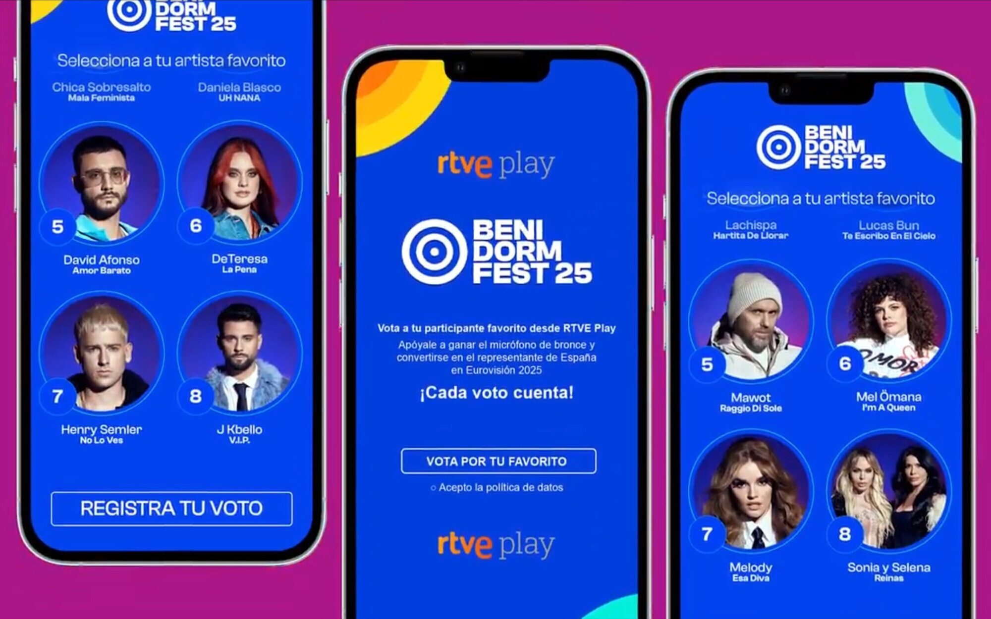 Cómo votar de forma gratuita en el Benidorm Fest 2025