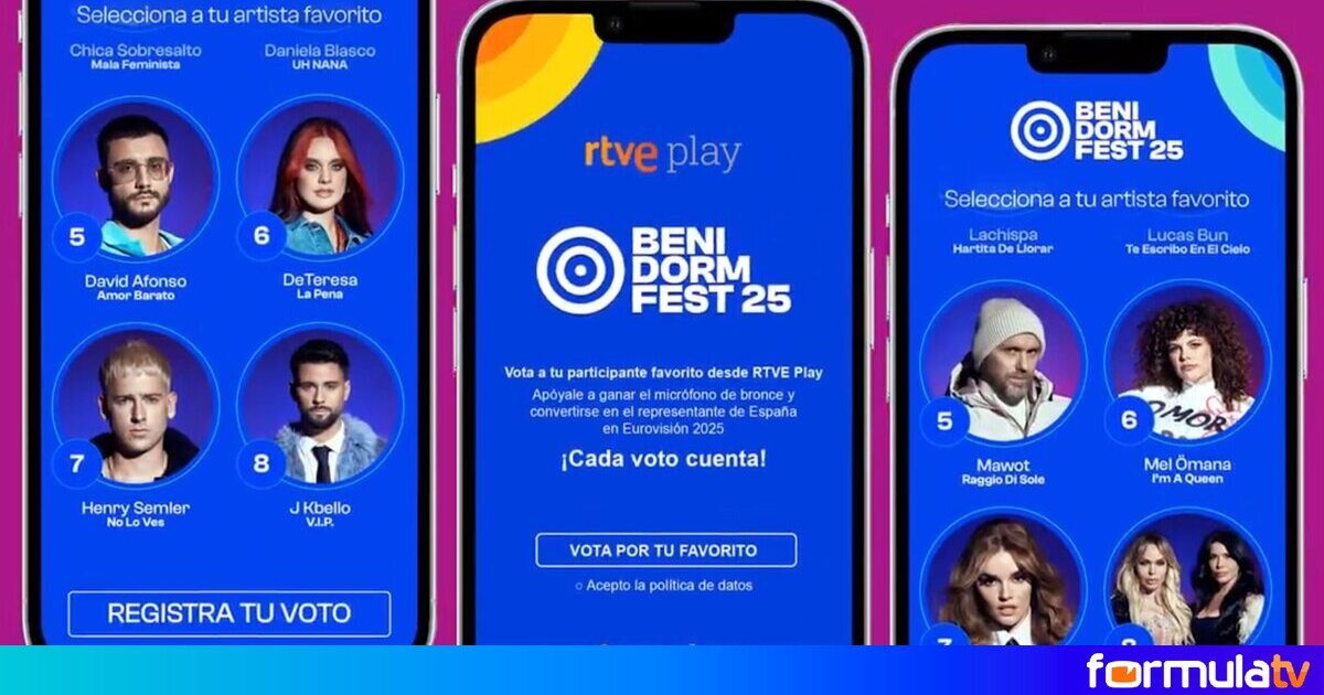 Cómo votar de forma gratuita en el Benidorm Fest 2025