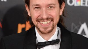 El esmoquin de Pablo Iglesias, el centro de todas las miradas en los Premios Goya 2016