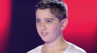 Unai se presenta a 'La Voz Kids' inspirado por Antonio José, ganador de 'La Voz' en 2015