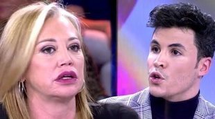 Belén Esteban se encara con Kiko Jiménez en 'Sábado deluxe': "El único que ha dormido en un calabozo eres tú"