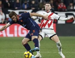 La victoria del Rayo Vallecano contra el Celta de Vigo (1,2%) lidera el día en DAZN