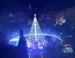 El encendido del gran árbol de Navidad (4,8%) destaca en La 7 de Murcia