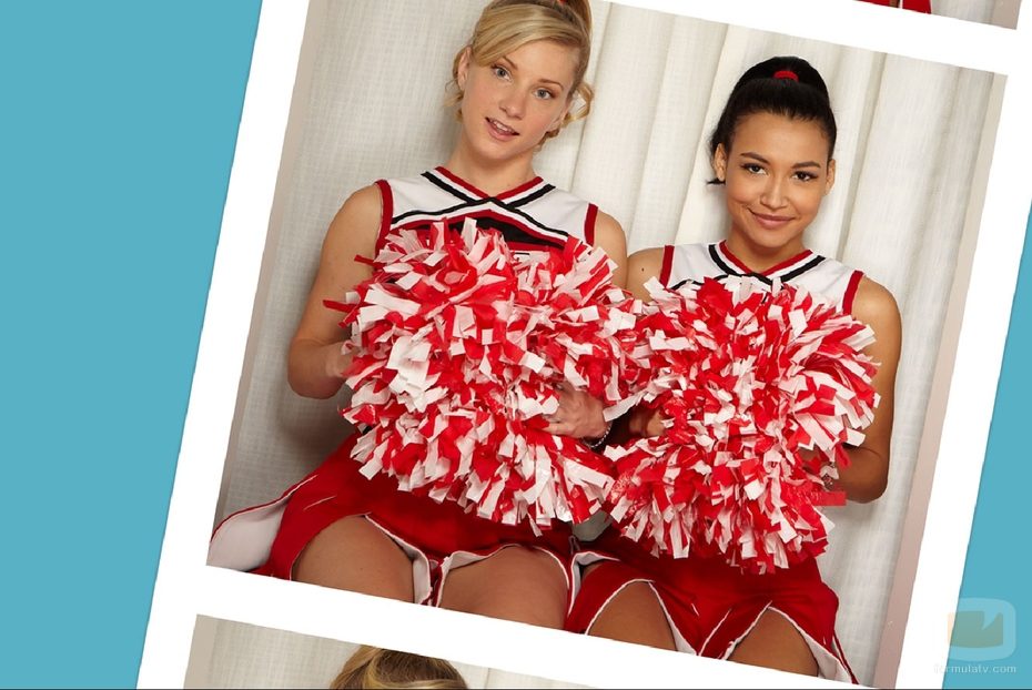 Heather Morris junto a Naya Rivera