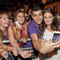 Marta Torné con los fans