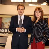 José Luis Rodríguez Zapatero y Gloria Lomana