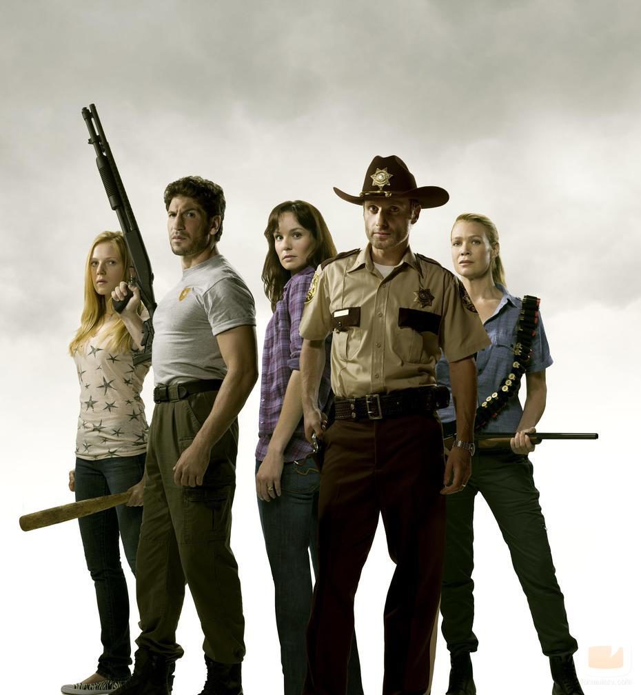 Los protagonistas de la primera temporada de 'The Walking Dead'