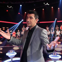 Arturo Valls junto al público de '¡Ahora caigo!'