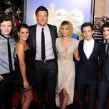 El reparto de 'Glee' en el estreno de la película