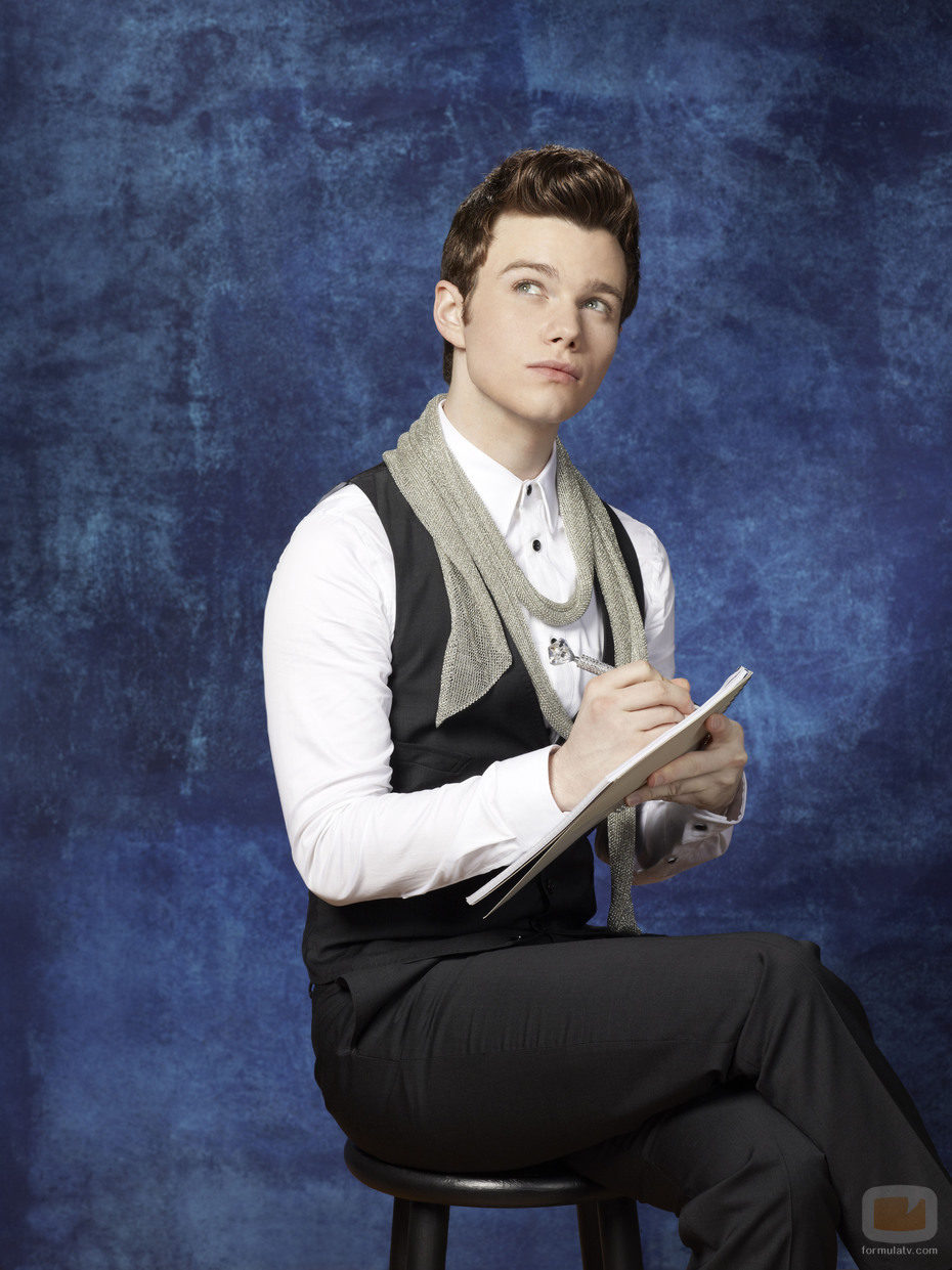 Chris Colfer es Kurt en 'Glee'