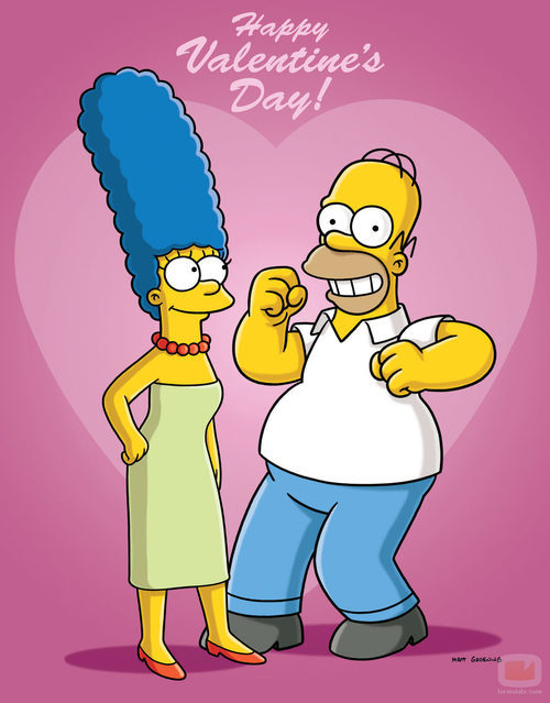 'Los Simpson' celebran San Valentín en esta temporada