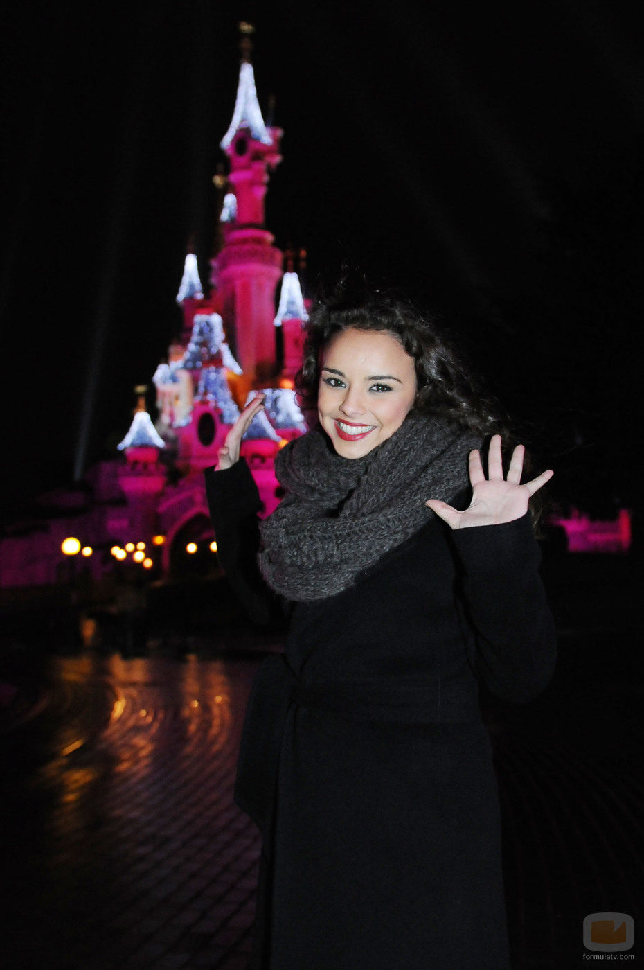 Chenoa desde Disneyland París en 'La noche en paz'