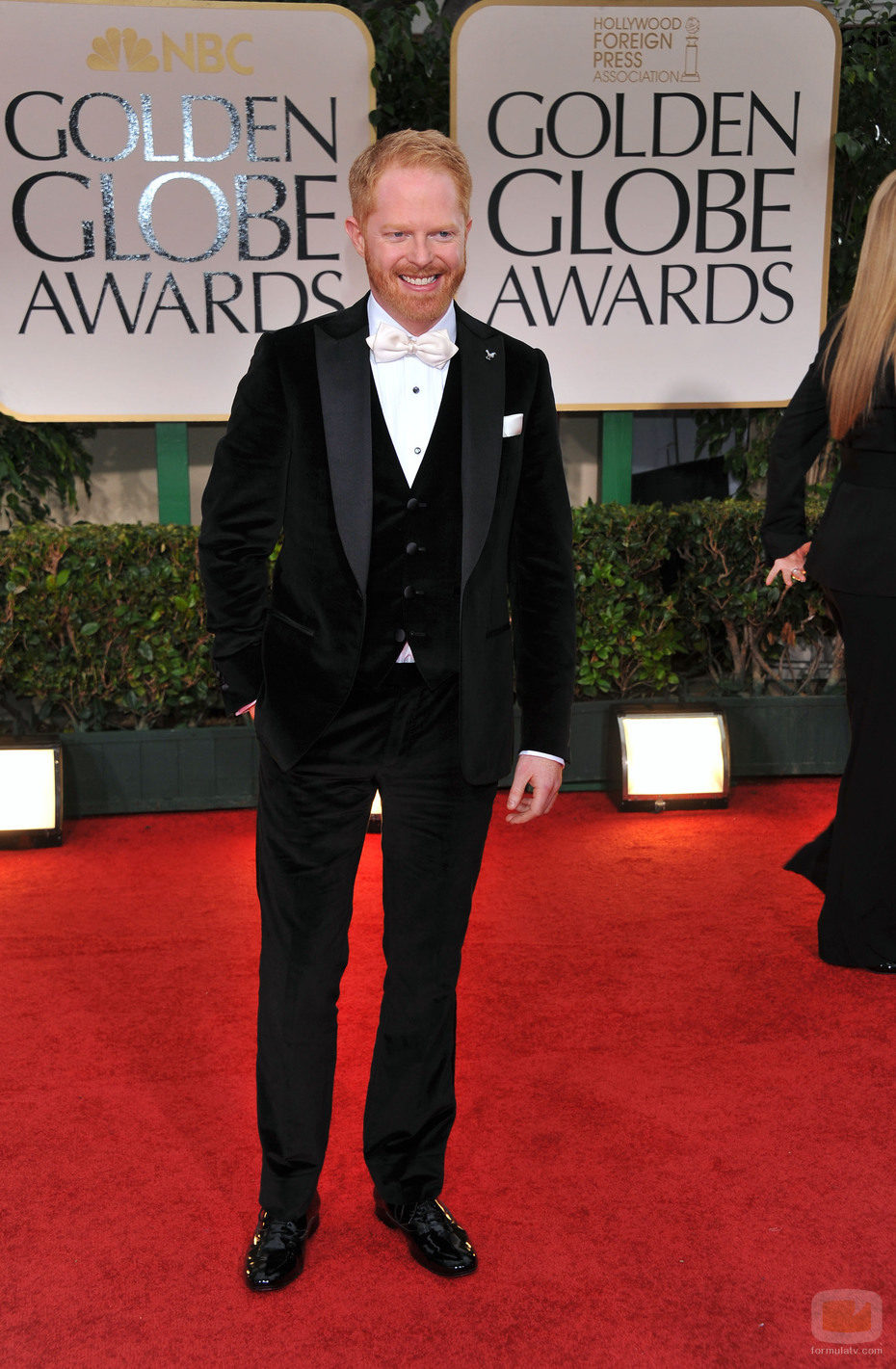 Jesse Tyler Ferguson en los Globos de Oro 2012