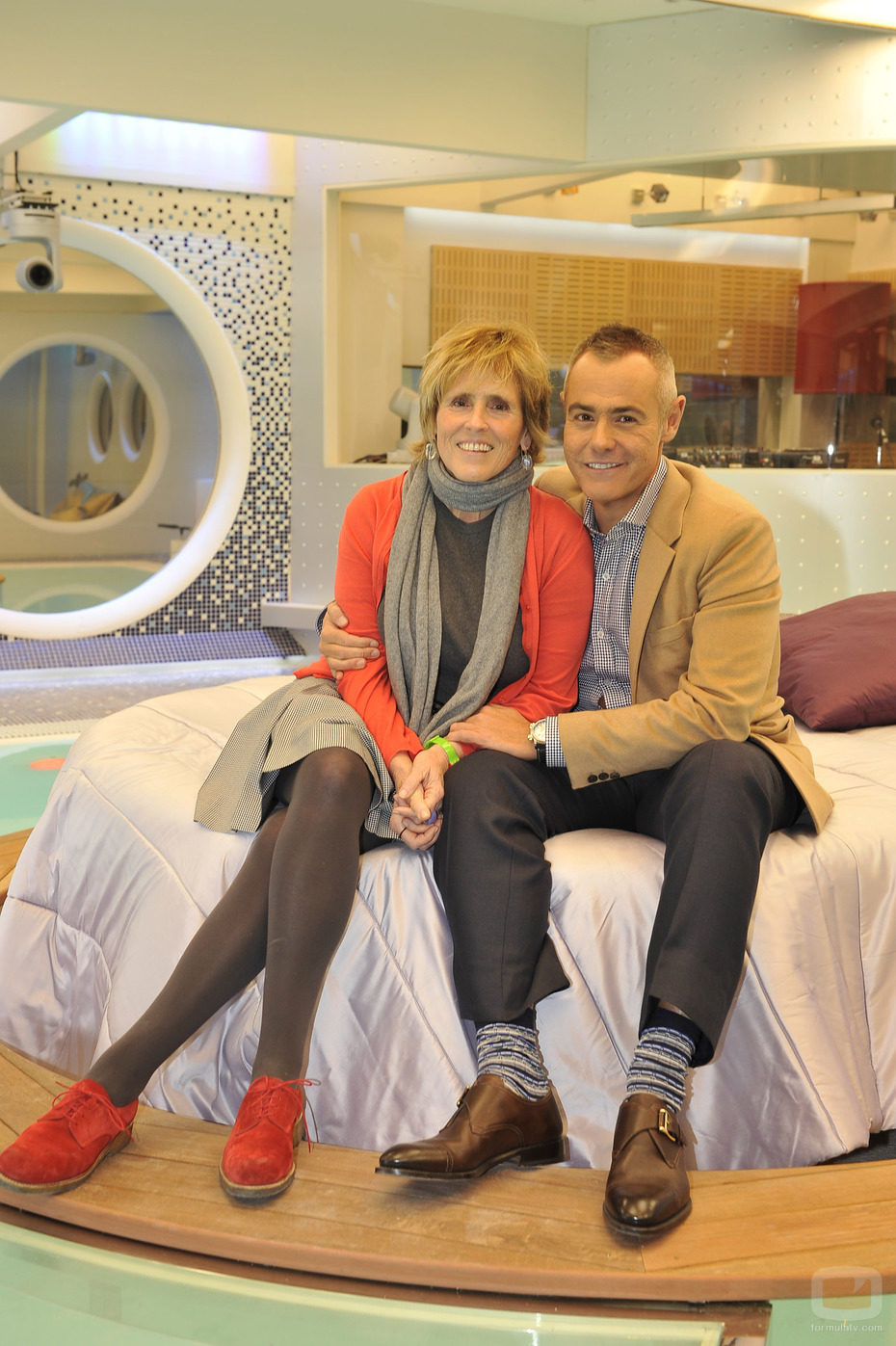 Mercedes Milá y Jordi González, presentadores de 'Gran Hermano 12+1'