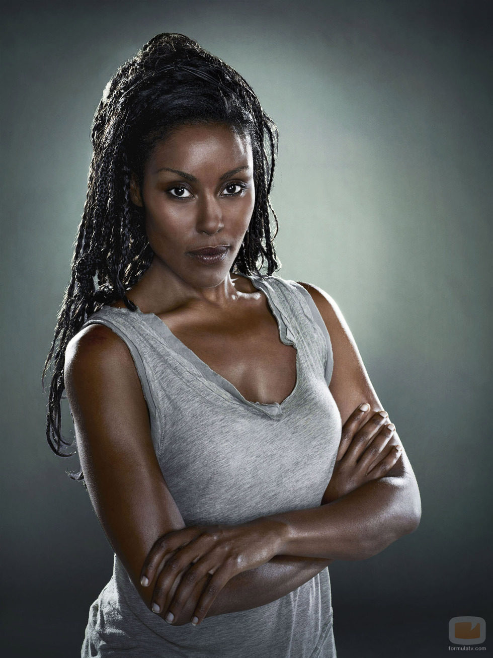 Christine Adams en la serie de Spielberg 'Terra Nova'