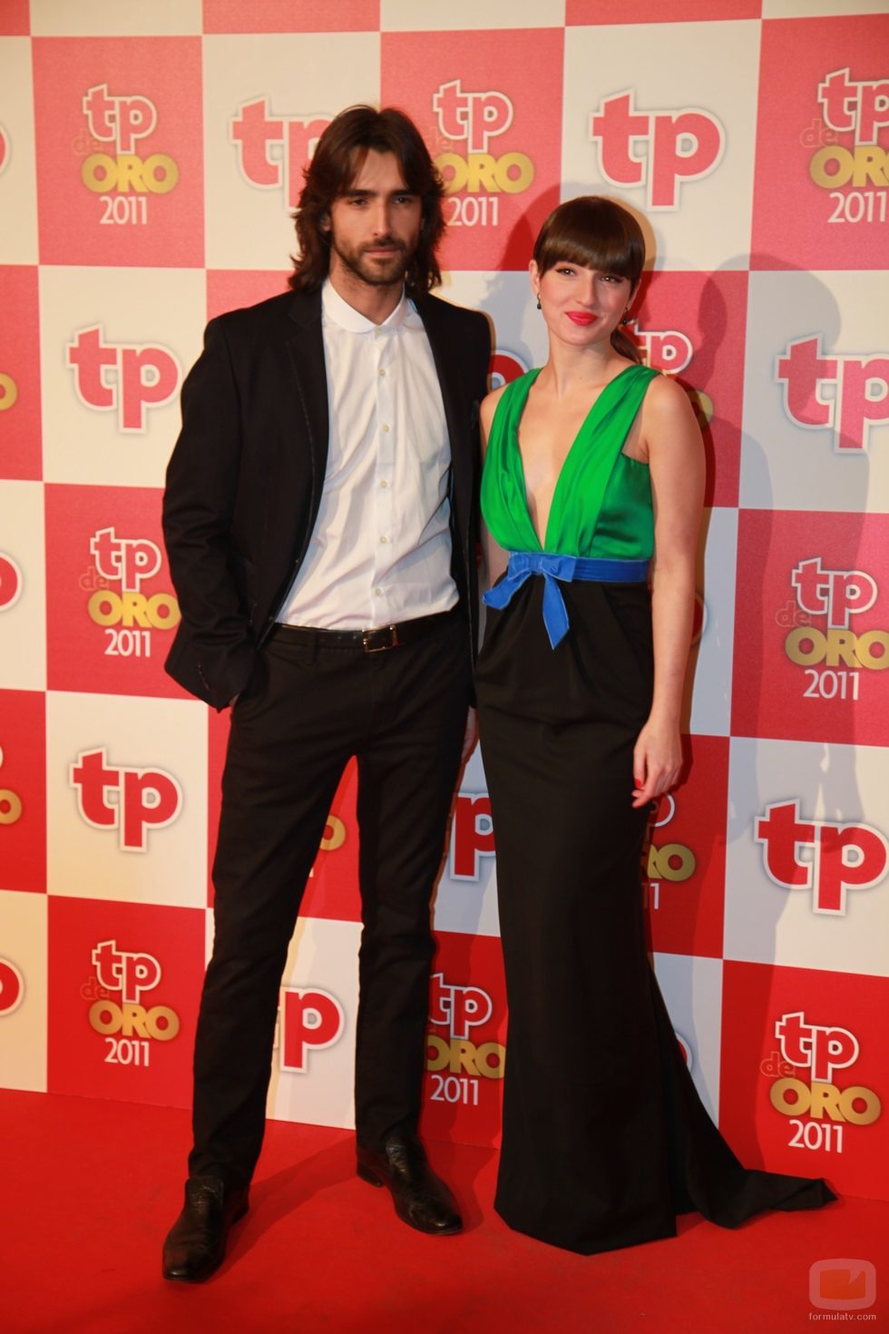 Aitor Luna y María Valverde en los TP de Oro 2011