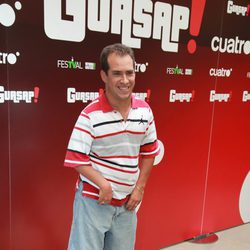 Juan Manuel Montilla (El Langui) en la presentación de 'Guasap!' en el FesTVal de Vitoria