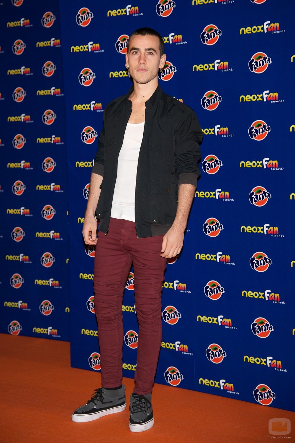 Álex Monner en los Neox Fan Awards 2012