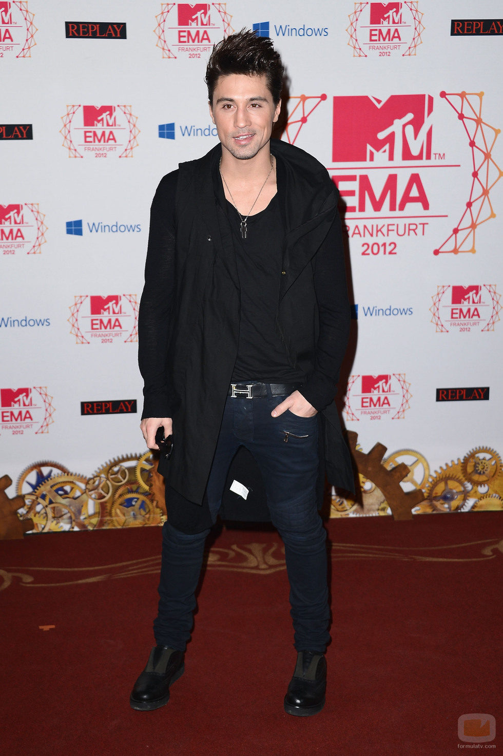 Dima Bilan en los MTV EMA 2012