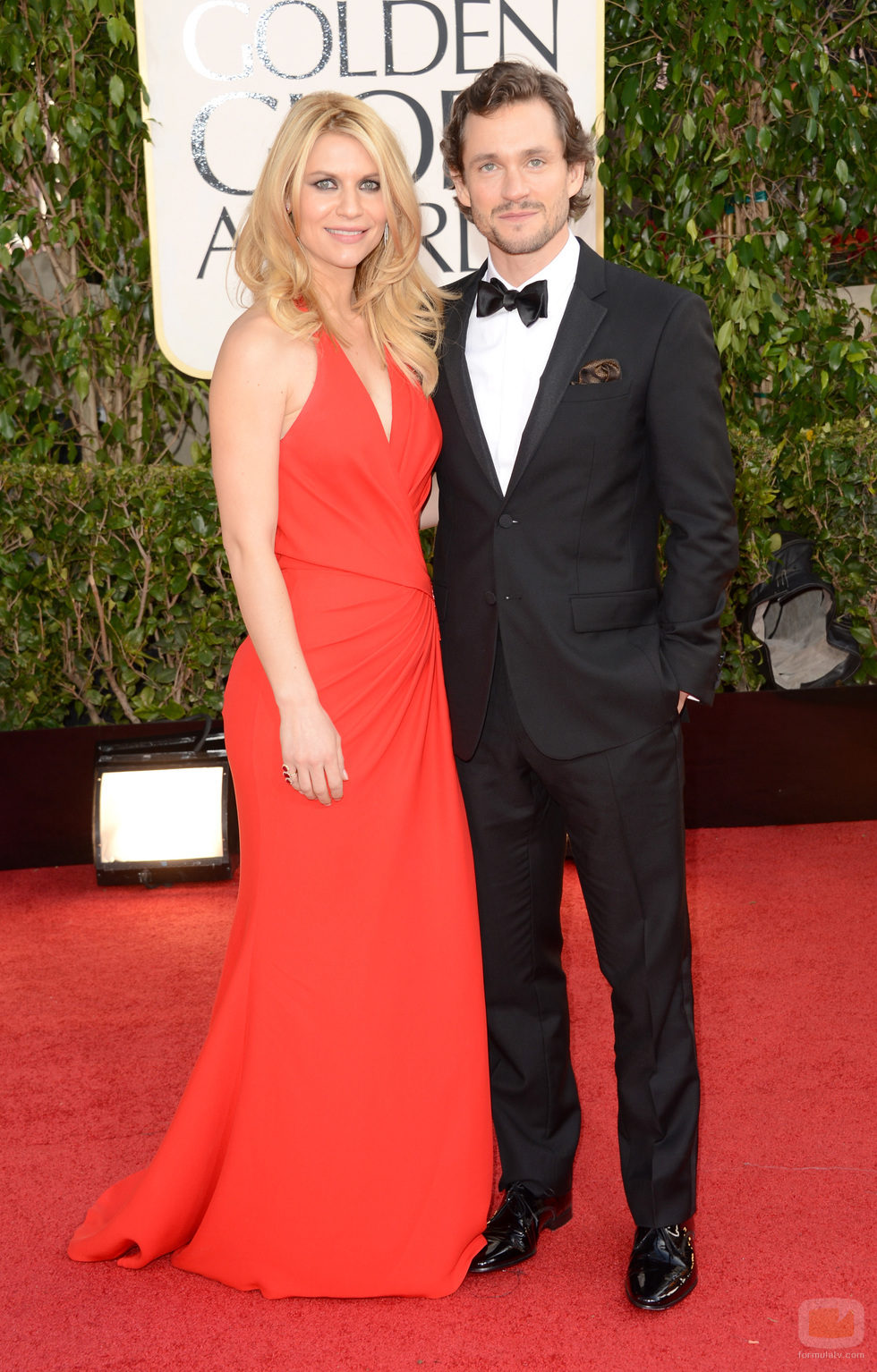 Claire Danes de 'Homeland' en los Globos de Oro 2013