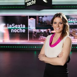 Andrea Ropero, copresentadora de 'laSexta Noche'
