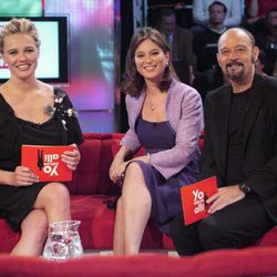 Carolina Ferre, Chábeli Iglesias y Javier Cansado
