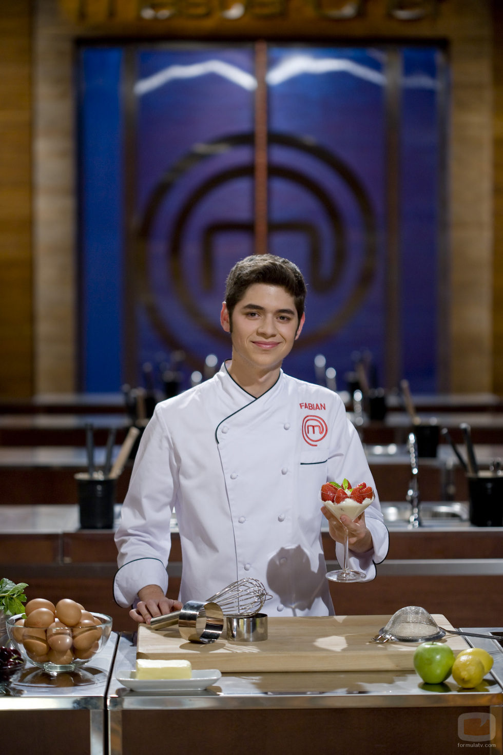 Fabián, en la final de 'MasterChef'