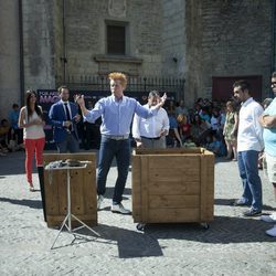 El mago Yunke hace magia en el FesTVal de Vitoria 2013